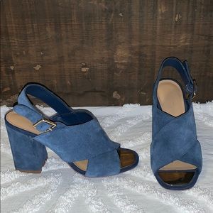 Aldo Open Toe Chunky Heeled Sandal